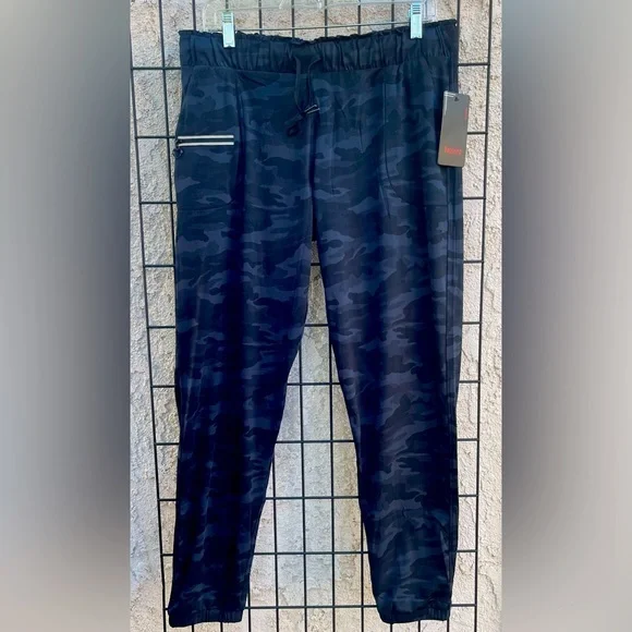 Haowind Blue camo joggers size XL - Picture 1 of 3